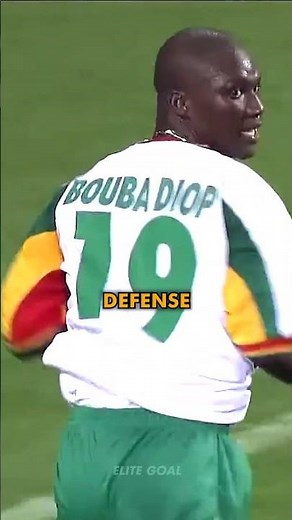 Senegal’s Historic Upset - Defeating France in the 2002 World Cup! #shorts