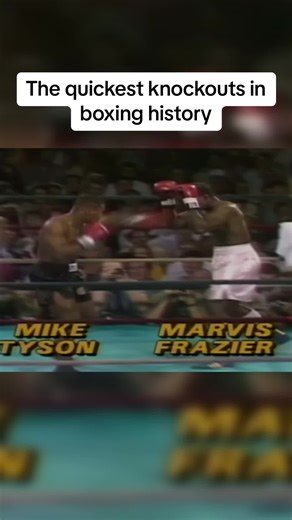 The Quickest Knockouts in Boxing History