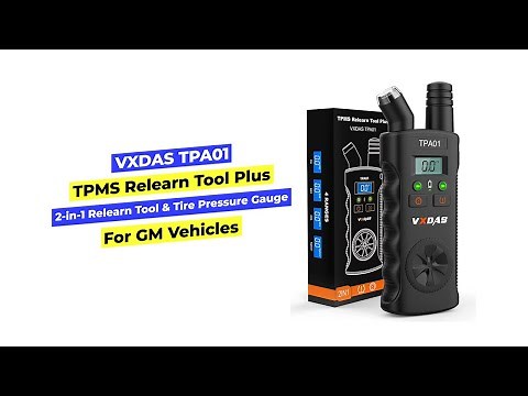 VXDAS TPMS Relearn Tool Plus Review