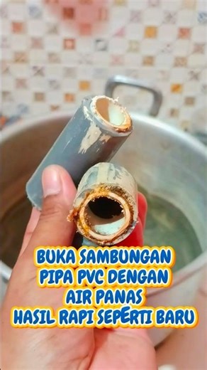 Easy way to remove PVC pipe connections without damage, results like new!!