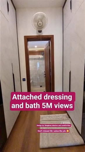 Part 24 | Attached dressing bathroom ideas design #bathroom #dressing #shorts