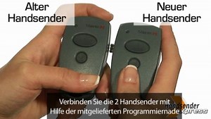 Programmieren einer Fernbedienung Marantec D302 433