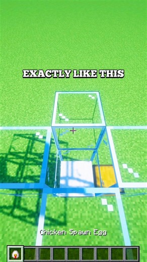 SMALLEST FARM TO EXIST IN MINECRAFT (EGG FARM) #gaming #minecraft #mcpe #minecraftshorts #shorts