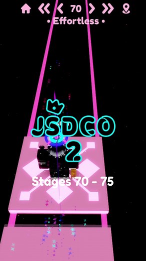 Mastering Stages 70-75 in JStar's Difficulty Chart Obby 2!