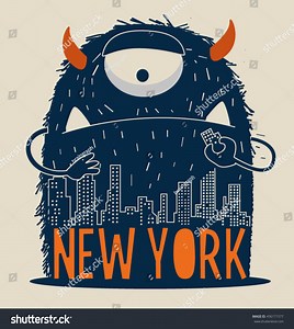Cute Monster Vector Character Design Stock Vector (Royalty Free) 456171577 | Shutterstock