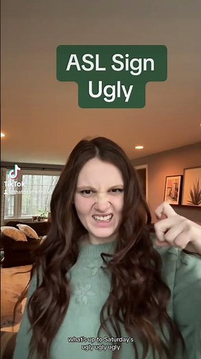 Learn How To Sign "Ugly" in ASL for Beginners | American Sign Language #shorts