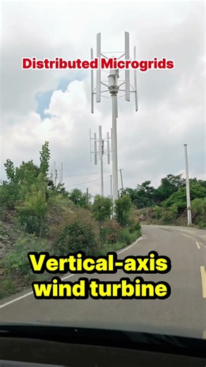 Distributed wind power microgrid