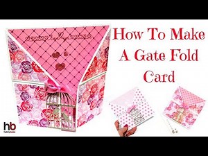 Lots Of Tips!! How To Make A Gate Fold Card