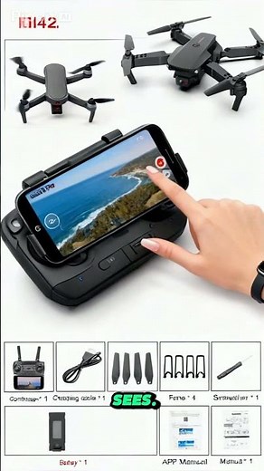 E88 Pro Foldable Quadcopter Drone