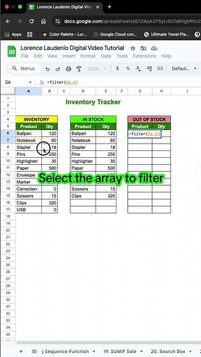 How to make Inventory Tracker in Google Sheets. Fast and Easy.