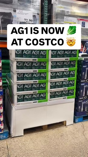 AG1 Greens Powder Available at Costco for $72.99