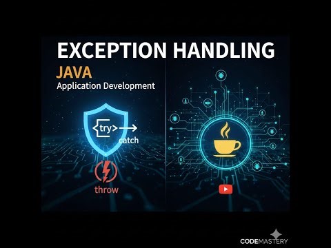 Application Development using Exception Handling