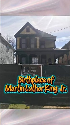 MLK’s Birth Home & The King Center Atlanta.🏠🏛️ #MLK