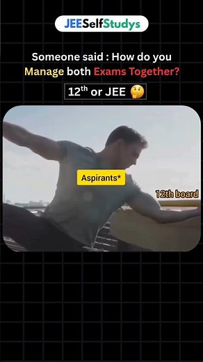 12th Boards + JEE: How to Manage Both Exams Together | Complete Study Plan 🔥 | Student Relatable