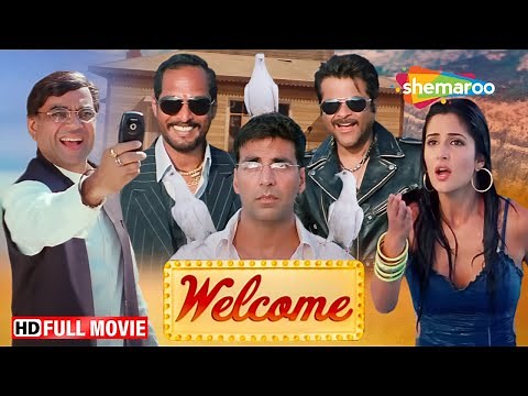 मजनू भाई और उदय भाई की गुंडागर्दी के बीच अक्षय कुमार का भोलापन Welcome FULL MOVIE (HD) Akshay Kumar