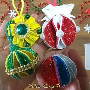 1.4M views · 11K reactions | 4 different and easy creative Christmas craft ideas | Yeliz Craft | Facebook