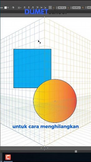 Cara Menghilangkan Perspective Grid di Adobe Illustrator