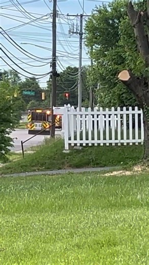 BCoFD Engine 13 Truck 13 Responding to a Working Building Fire 05-25-25