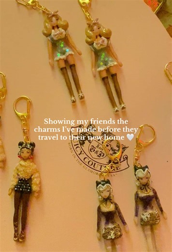 Custom Handmade Clay Charms for Unique Gifts