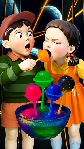 Squid Game AI Korean Ice Cream ASMR Experience