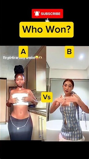 Mistletoe Dance Trend – Two Queens, One Winner! A vs B 👑🎄 #shortsfeed