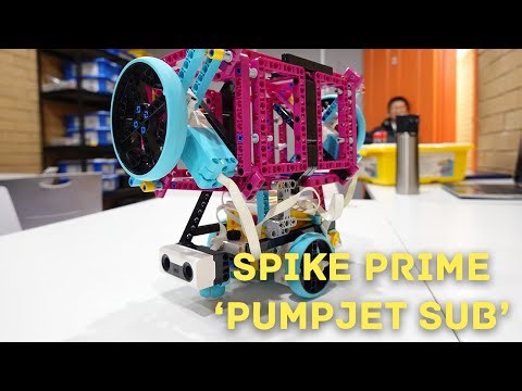 Robocup SPIKE Challenge: "Pumpjet Submarine"