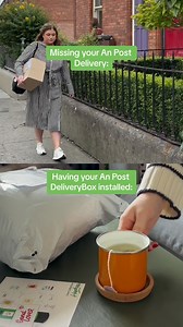 Never miss a delivery again with your An Post Delivery Box. Save €15 now using offer code DBOX15. See more here: www.anpost.com/DeliveryBox | An Post