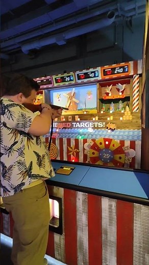 Fairgame in Canary Wharf London is a fun place to go! #games #fun #london #funforeveryone