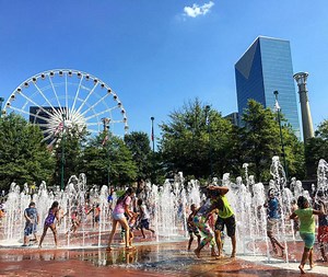 City Walk: Centennial Olympic Park, Atlanta, Georgia