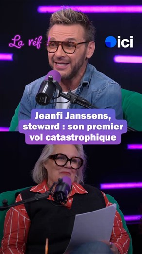 Jeanfi Janssens, flight attendant: his disastrous first flight