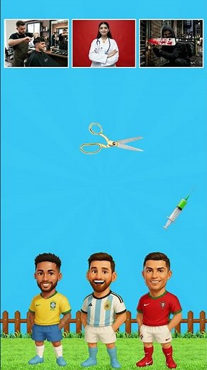 Can Ronaldo, Messi & Neymar Answer All Questions? 😱🔥 #ronaldo #shorts