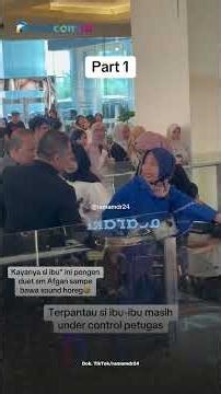 BIKIN GEGER! AKSI IBU-IBU BAWA SPEAKER DI KONSER AFGAN BIKIN RICUH