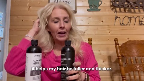 Carbonic Acid Shampoo and Conditioner for Men and Women, Deep Moisturizing Conditioner, Thickens, Softens, & Smooths Set for Hair Growth and Repair, Made in USA - 16 Fl Oz Each