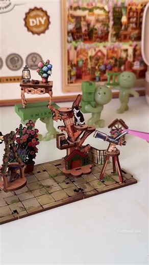 [NEW ARRIVALS] TONECHEER 3D Wooden Puzzle DIY Story Frame Kit (Blossom time)