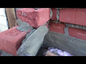 Fireplace smoke chamber parging tip