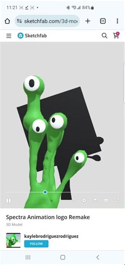 Spectra animation 3d test