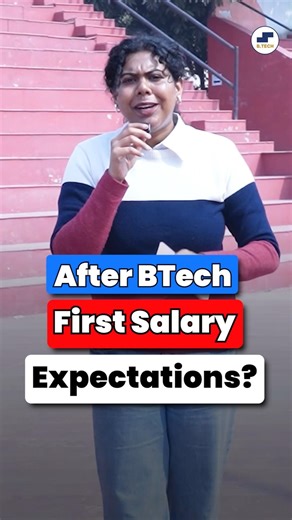 After BTech First Salary? CSE Students Share Real Expectations | Campus Interview #Shorts #BTechJobs