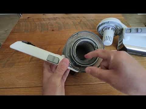 How to Clean the Filter on the Black & Decker Dustbuster Pivot Handheld Vacuum Cleaner