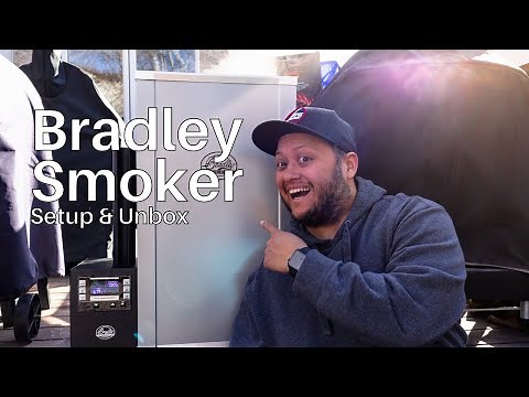 Bradley Smoker | 4 Rack Digital Smoker | Unbox and Setup