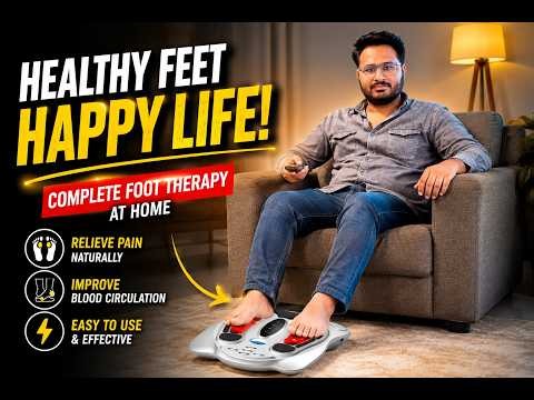HOW TO USE HEALTH PROTECTION MACHINE Different Massage Modes Electric Foot Massager Stimulation
