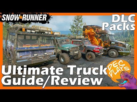 Ultimate Truck Review/Guide To All Trucks (DLC Packs) - Snowrunner