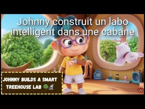 French | Johnny construit un labo intelligent dans une cabane | Johnny Builds a Smart Treehouse Lab