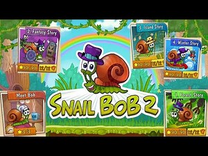 Snail Bob 2 (Mobile Game) All Chapters Full Game Walkthrough (2025)