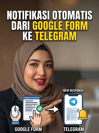 Trik Otomatisasi Google Form yang Bikin Bisnis Anda Kelihatan Profesional! Kerja cerdas, bukan kerja keras! 🧠 Hubungkan Google Form ke Telegram pakai script otomatis ini biar gak perlu bayar bulanan WhatsApp API yang menguras dompet. Notifikasi orderan atau pendaftaran baru langsung masuk dalam sedetik! ⚡ Mau tahu caranya dan dapetin script-nya? Yuk ikuti program langganan di bio sekarang! 🔗👇 Hashtags #GoogleFormHack #TelegramBot #Otomatisasi #TipsBisnis #TechTikTok