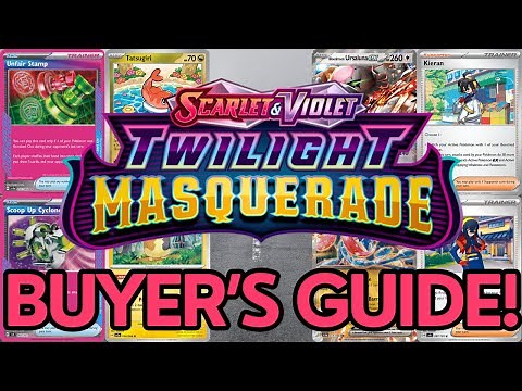 Twilight Masquerade Card Crafting Guide for PTCGL!