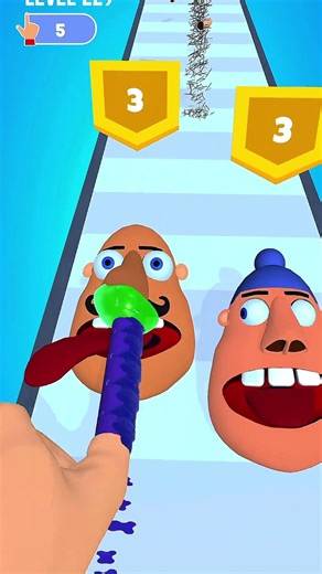 Finger Runner 3d Lvl-229 Mobile Gameplay #shorts #gaming