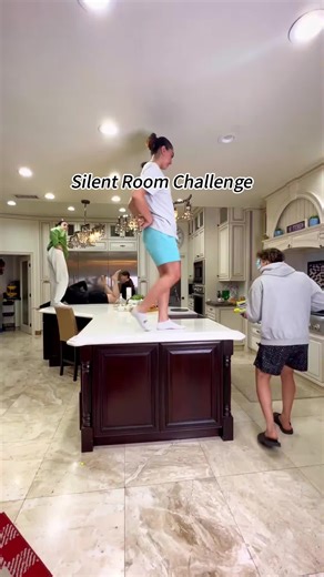 The Silent Room Challenge 🤫🏠🤣#quietplacegame #foryou #fyp #funnyvideos #challenge