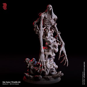 Dnd Necromancer Wraith Undead Skeleton Monster Miniature | 32mm Scale 25mm Base | Dnd Miniature Dungeons and Dragons Dnd 5e Class - Etsy