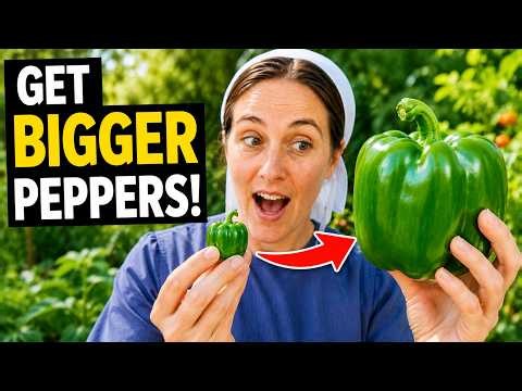 Grow Giant Peppers With These 7 Tricks