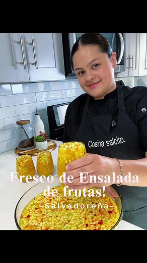 Fresco de Ensalada Salvadoreño: receta tradicional y sabor casero